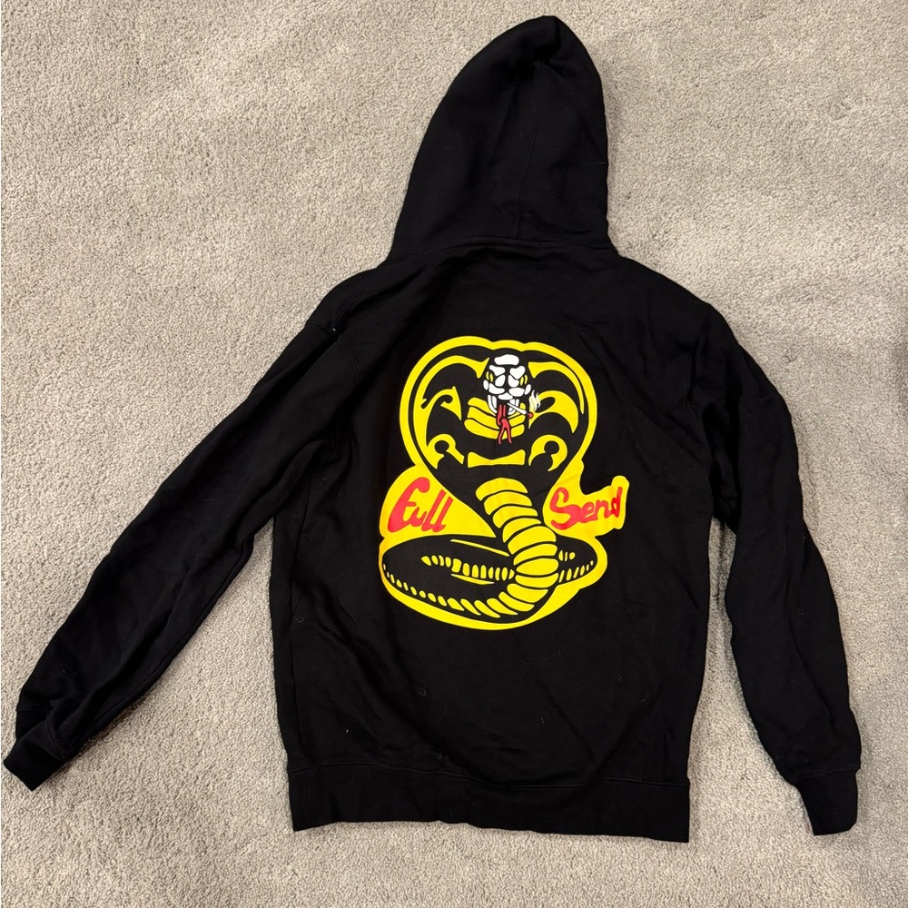 🚨Cobra Kai Fullsend Hoodie - Men’s size small🚨